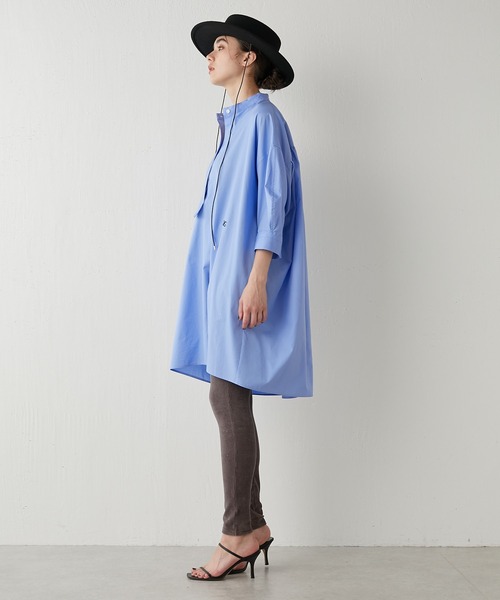 Whim Gazette（ウィムガゼット）の「刺繍チュニックシャツ（シャツ