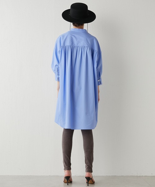 Whim Gazette（ウィムガゼット）の「刺繍チュニックシャツ（シャツ