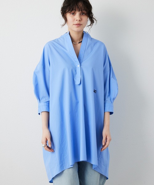 刺繍チュニックシャツ（シャツ/ブラウス）｜Whim Gazette（ウィム