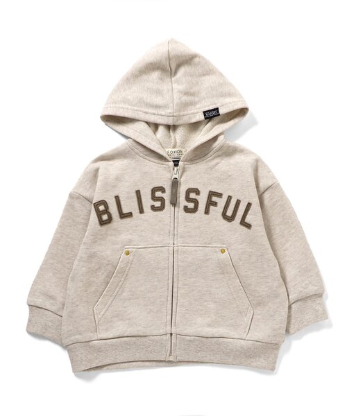 F.O.KIDS（エフオーキッズ）の「ジップパーカー_ジュニア対応（パーカー・キッズ・インディゴブルー/アイボリー/カーキ・130/140/80/90/100/110/120）」の2枚目の写真