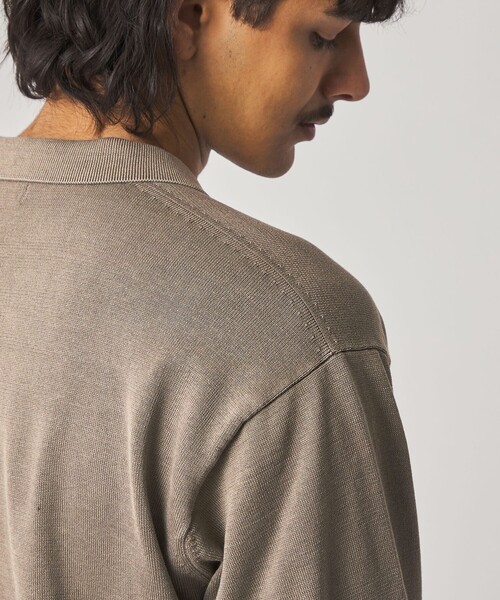 Steven Alan（スティーブンアラン）の「＜Steven Alan＞ フェード スキッパー（ニット/セーター・メンズ・ブラック/オリーブ・S/M/L/XL）」の5枚目の写真