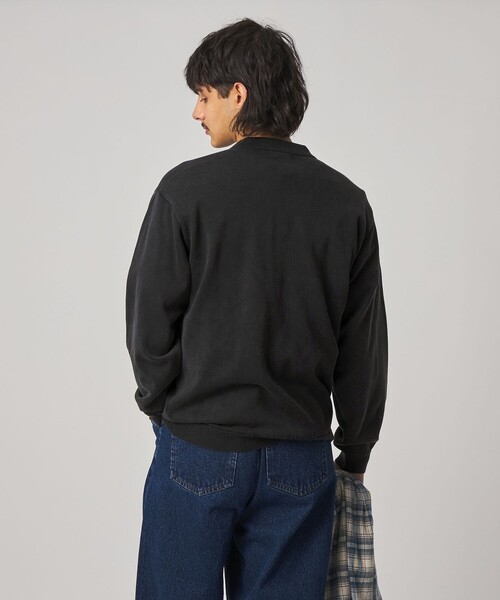 Steven Alan（スティーブンアラン）の「＜Steven Alan＞ フェード スキッパー（ニット/セーター・メンズ・ブラック/オリーブ・S/M/L/XL）」の13枚目の写真