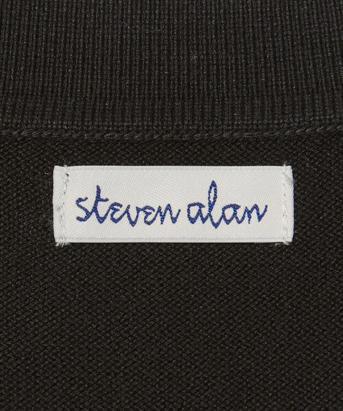 Steven Alanフェードスキッパーニット BLACK L 新品タグ付 STEVEN ALAN（スティーブンアラン） セーター ニット フェード