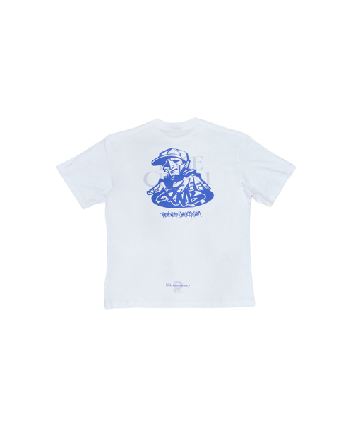 BASECREAM(ベースクリーム)の「PAYDAY x BASECREAM 15th Anniversary Tee White(Tシャツ/カットソー・レディース・その他・MEDIUM/LARGE/X-LARGE/XX-LARGE)」の1枚目の写真