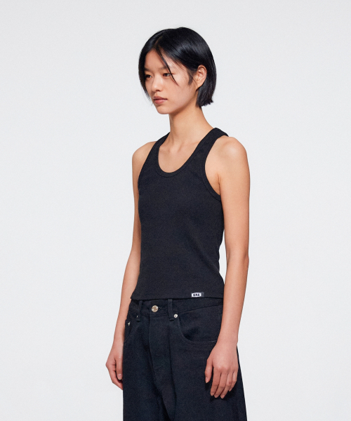 ERA（エラ）の「ウィメンズ ERA ヘビー ノースリーブ - ブラック（Tシャツ/カットソー・レディース・その他・SMALL/MEDIUM）」の2枚目の写真