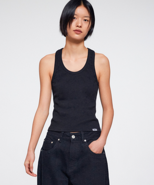ERA（エラ）の「ウィメンズ ERA ヘビー ノースリーブ - ブラック（Tシャツ/カットソー・レディース・その他・SMALL/MEDIUM）」の4枚目の写真