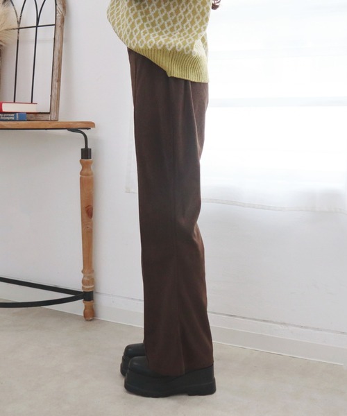 CECIL McBEE（セシルマクビー）の「カットコールセンターシームフレアパンツ（その他パンツ・レディース・ブラウン/ブラック/アイボリー・MEDIUM/LARGE）」の10枚目の写真