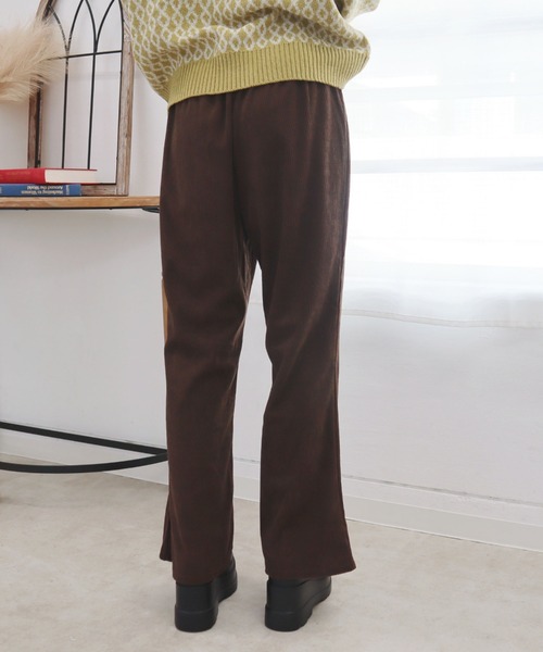 CECIL McBEE（セシルマクビー）の「カットコールセンターシームフレアパンツ（その他パンツ・レディース・ブラウン/ブラック/アイボリー・MEDIUM/LARGE）」の11枚目の写真