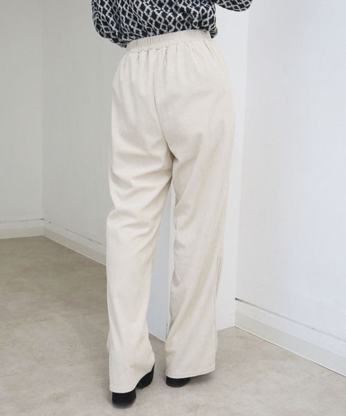 CECIL McBEE（セシルマクビー）の「カットコールセンターシームフレアパンツ（その他パンツ・レディース・ブラウン/ブラック/アイボリー・MEDIUM/LARGE）」の16枚目の写真