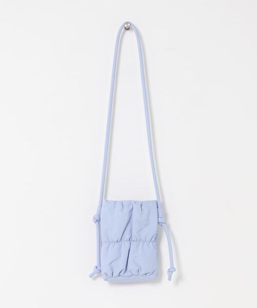 SMELLY（スメリー）の「パフィーミニショルダー（ショルダーバッグ・レディース・ライトブルー/レッド・-）」の8枚目の写真