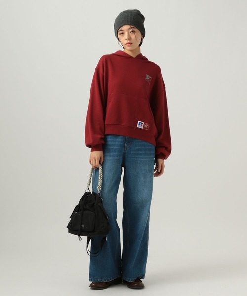 BAYFLOW（ベイフロー）の「※ペインターワイドデニム（デニムパンツ・レディース・ブルー/ライトブルー・X-SMALL/SMALL/MEDIUM/LARGE）」の5枚目の写真