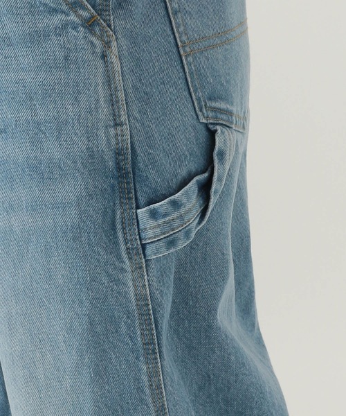 BAYFLOW（ベイフロー）の「※ペインターワイドデニム（デニムパンツ・レディース・ブルー/ライトブルー・X-SMALL/SMALL/MEDIUM/LARGE）」の14枚目の写真