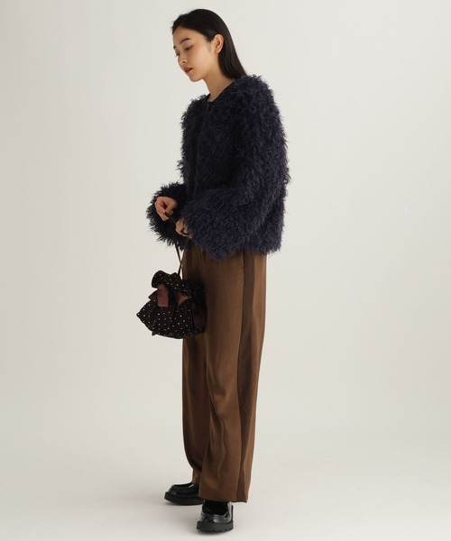 studio CLIP（スタディオクリップ）の「【daily CLIP】サテンパンツ（その他パンツ・レディース・ブラック/ブラウン・FREE）」の10枚目の写真