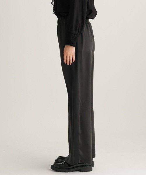studio CLIP（スタディオクリップ）の「【daily CLIP】サテンパンツ（その他パンツ・レディース・ブラック/ブラウン・FREE）」の14枚目の写真