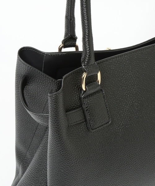 Elura(エルーラ)の「≪CEREMONY≫リュクスベルトバック/633009(ハンドバッグ・レディース・キャメル/ブラック/オフホワイト・FREE)」の14枚目の写真