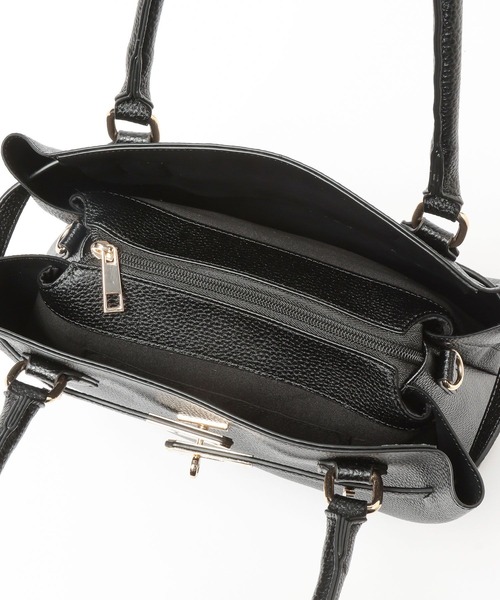 Elura(エルーラ)の「≪CEREMONY≫リュクスベルトバック/633009(ハンドバッグ・レディース・キャメル/ブラック/オフホワイト・FREE)」の20枚目の写真