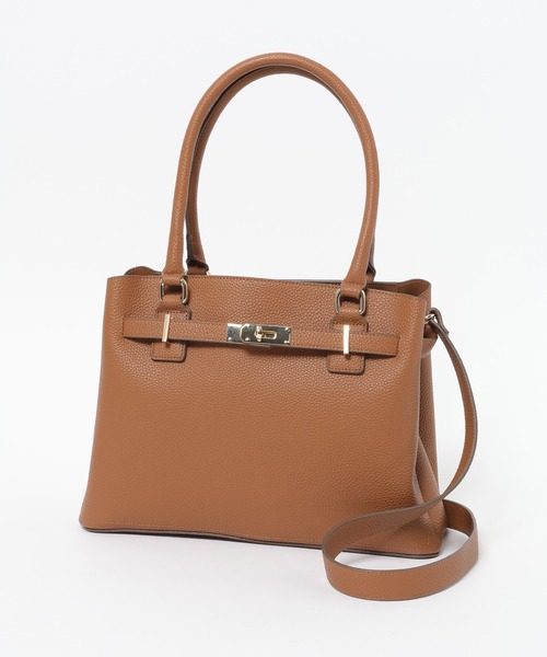 Elura(エルーラ)の「≪CEREMONY≫リュクスベルトバック/633009(ハンドバッグ・レディース・キャメル/ブラック/オフホワイト・FREE)」の8枚目の写真