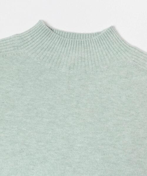 ITEMS URBANRESEARCH（アイテムズ アーバンリサーチ）の「ショルダーリブハイネックニット（ニット/セーター・レディース・ミント/ホワイト/レッド系その他/チャコールグレー・FREE）」の13枚目の写真