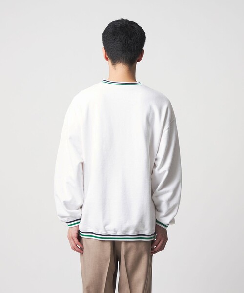 DISCUS ATHLETIC（ディスカス　アスレチック）の「【別注】＜DISCUS ATHLETIC×CITEN＞グラフィックスウェット（スウェット・メンズ・ホワイト/グレー系・M/L）」の9枚目の写真