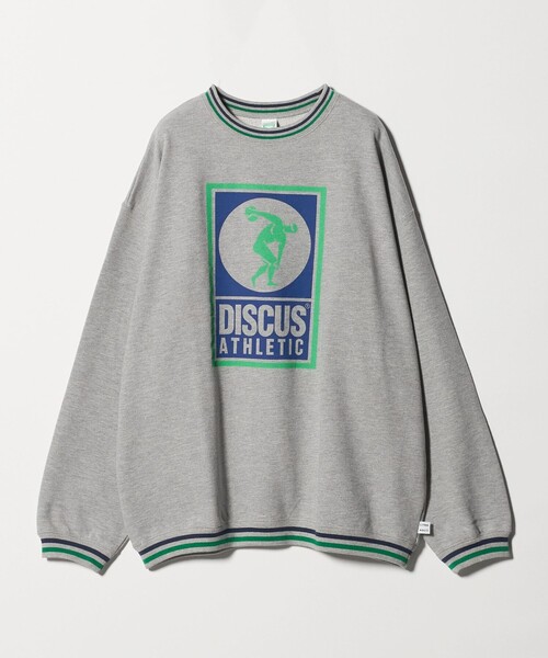 DISCUS ATHLETIC（ディスカス　アスレチック）の「【別注】＜DISCUS ATHLETIC×CITEN＞グラフィックスウェット（スウェット・メンズ・ホワイト/グレー系・M/L）」の11枚目の写真