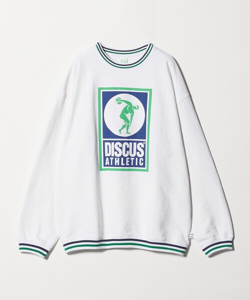 DISCUS ATHLETIC（ディスカス　アスレチック）の「【別注】＜DISCUS ATHLETIC×CITEN＞グラフィックスウェット（スウェット・メンズ・ホワイト/グレー系・M/L）」の18枚目の写真