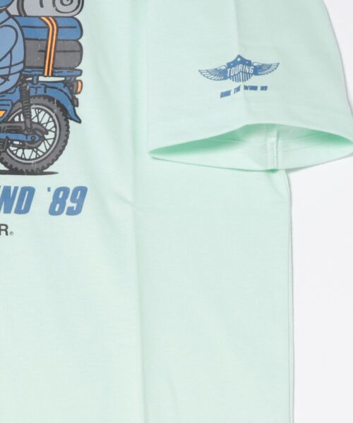 KRIFF MAYER(クリフメイヤー)の「【綿100%】クリフラビット半袖T(ツーリング)(Tシャツ/カットソー・メンズ・イエロー/チャコール/オフホワイト/ネイビー/ミント・MEDIUM/X-LARGE/LARGE)」の21枚目の写真