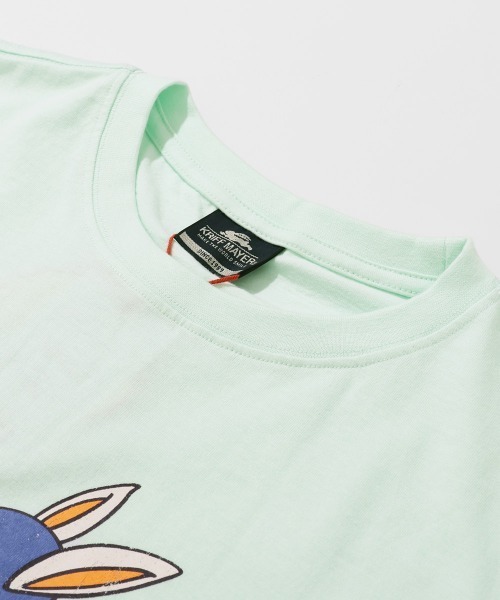 KRIFF MAYER(クリフメイヤー)の「【綿100%】クリフラビット半袖T(ツーリング)(Tシャツ/カットソー・メンズ・イエロー/チャコール/オフホワイト/ネイビー/ミント・MEDIUM/X-LARGE/LARGE)」の10枚目の写真