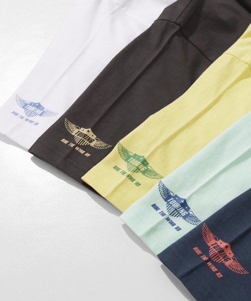 KRIFF MAYER(クリフメイヤー)の「【綿100%】クリフラビット半袖T(ツーリング)(Tシャツ/カットソー・メンズ・イエロー/チャコール/オフホワイト/ネイビー/ミント・MEDIUM/X-LARGE/LARGE)」の12枚目の写真