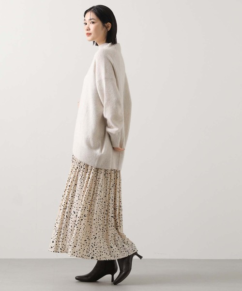 Gready Brilliant（グレディブリリアン）の「レオプリーツスカート（スカート・レディース・ブラック×ホワイト/ホワイト×ブラック・38）」の5枚目の写真