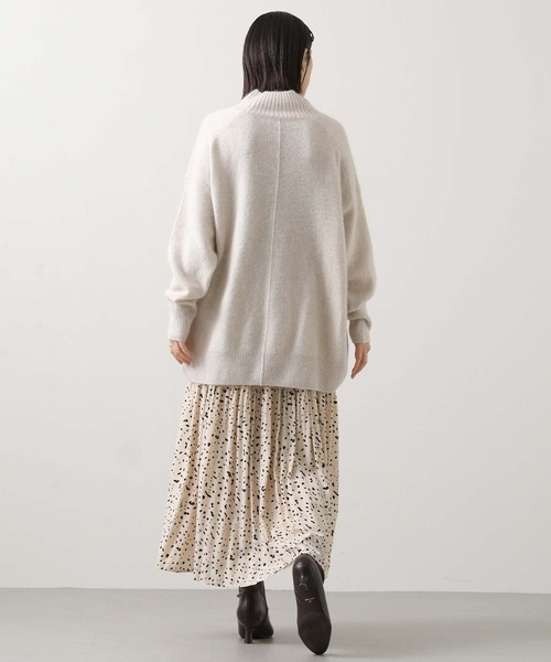 Gready Brilliant（グレディブリリアン）の「レオプリーツスカート（スカート・レディース・ブラック×ホワイト/ホワイト×ブラック・38）」の6枚目の写真