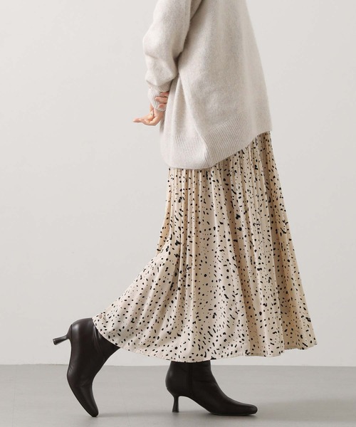 Gready Brilliant（グレディブリリアン）の「レオプリーツスカート（スカート・レディース・ブラック×ホワイト/ホワイト×ブラック・38）」の9枚目の写真