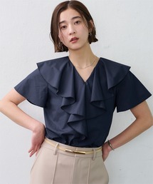 フリル 半袖 Vネック」に該当するファッション通販 - ZOZOTOWN