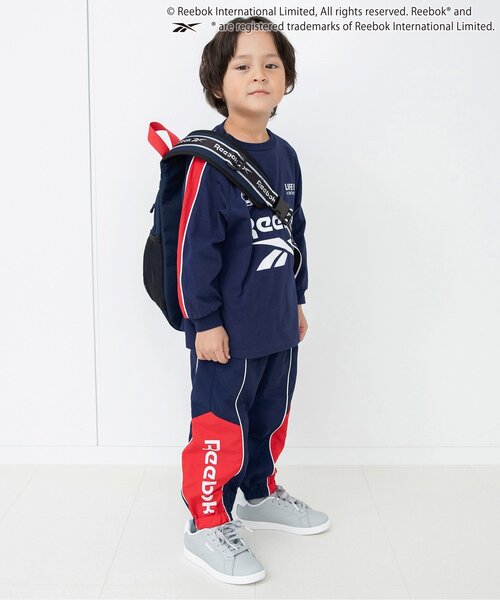 BREEZE（ブリーズ）の「Reebok別注 ワンショルダーバッグ（ゲームバンド付き）（ショルダーバッグ・キッズ・ブラック/ネイビー・FREE）」の5枚目の写真