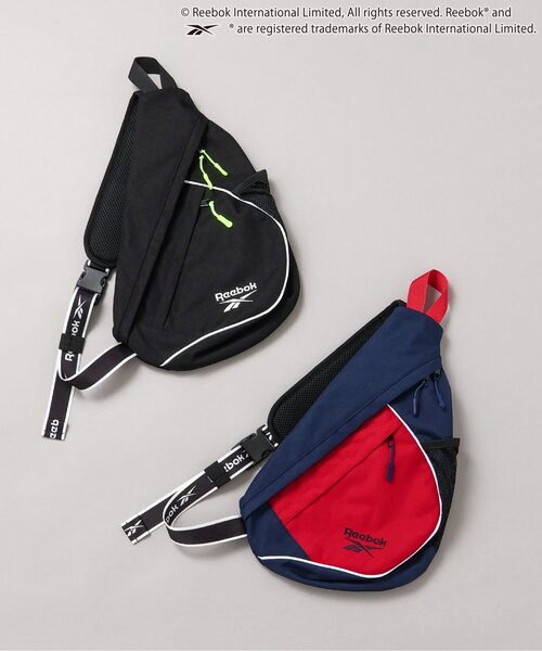 BREEZE（ブリーズ）の「Reebok別注 ワンショルダーバッグ（ゲームバンド付き）（ショルダーバッグ・キッズ・ブラック/ネイビー・FREE）」の10枚目の写真