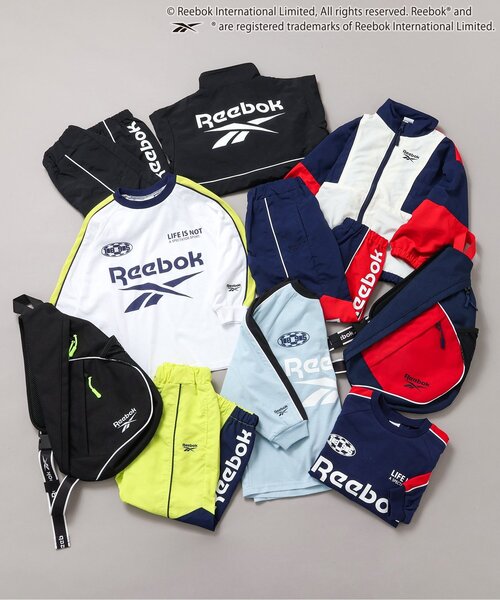 BREEZE（ブリーズ）の「Reebok別注 ワンショルダーバッグ（ゲームバンド付き）（ショルダーバッグ・キッズ・ブラック/ネイビー・FREE）」の14枚目の写真