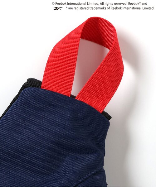 BREEZE（ブリーズ）の「Reebok別注 ワンショルダーバッグ（ゲームバンド付き）（ショルダーバッグ・キッズ・ブラック/ネイビー・FREE）」の21枚目の写真