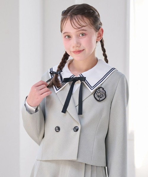 mezzo piano Junior（メゾピアノジュニア）の「セーラーブラウス（シャツ/ブラウス・キッズ・ホワイト・L:160cm/M:150cm）」の7枚目の写真