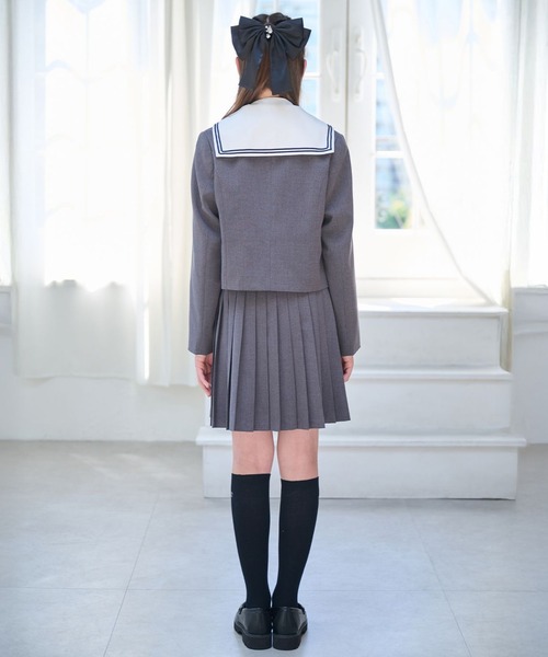 mezzo piano Junior（メゾピアノジュニア）の「セーラーブラウス（シャツ/ブラウス・キッズ・ホワイト・L:160cm/M:150cm）」の6枚目の写真