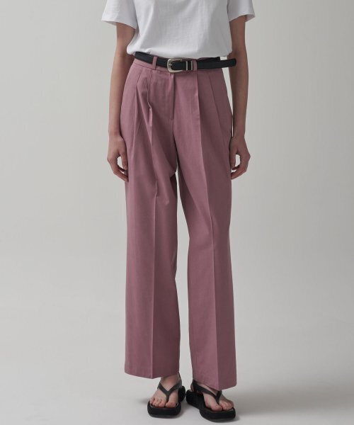 MOTT(モット)の「テンセルコットンラウンドパンツ-Lilac(その他パンツ・レディース・その他・S/M)」の1枚目の写真
