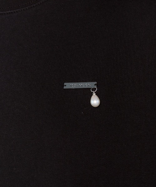 JOSE MOON（ジョゼムーン）の「PEARL CHAIN SWEAT/パールチェーンスウェット（スウェット・レディース・ブラック/チャコールグレー/グレー/ホワイト・FREE）」の16枚目の写真