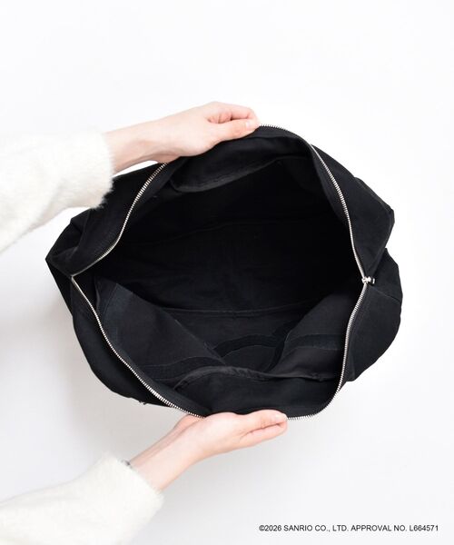 MAJESTIC LEGON（マジェスティックレゴン）の「ハローキティ リボンキャンバストート（トートバッグ・レディース・レッド/ブラック・FREE）」の22枚目の写真