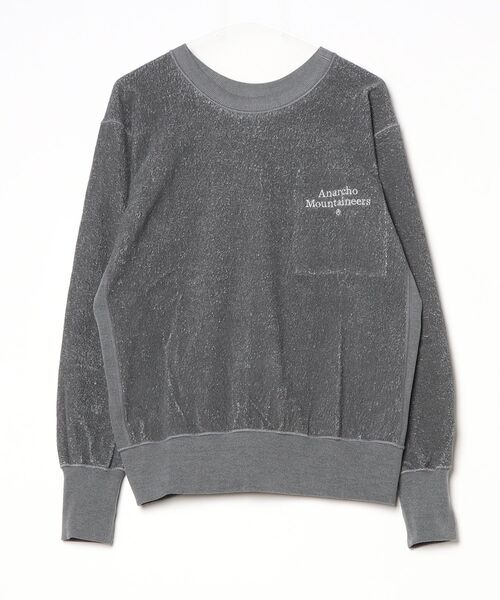 MOUNTAIN RESEARCH(マウンテンリサーチ)の「【MOUNTAIN RESEARCH】4 Days "C.Gray"(スウェット・メンズ・グレー・LARGE/SMALL/MEDIUM/X-LARGE)」の3枚目の写真