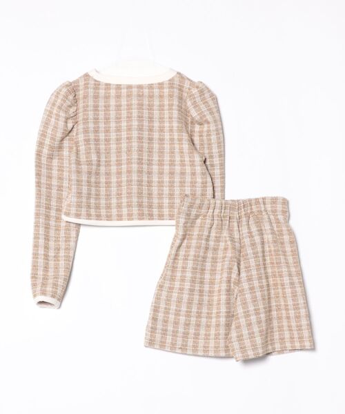 REDYAZEL（レディアゼル）の「カットツイードセットアップ（セットアップ・レディース・ベージュ系その他6・FREE）」の2枚目の写真