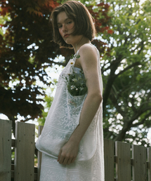 LUCIR ZU（ルシールズ）の「Puree Lace Bag (ivory)（ショルダーバッグ）」