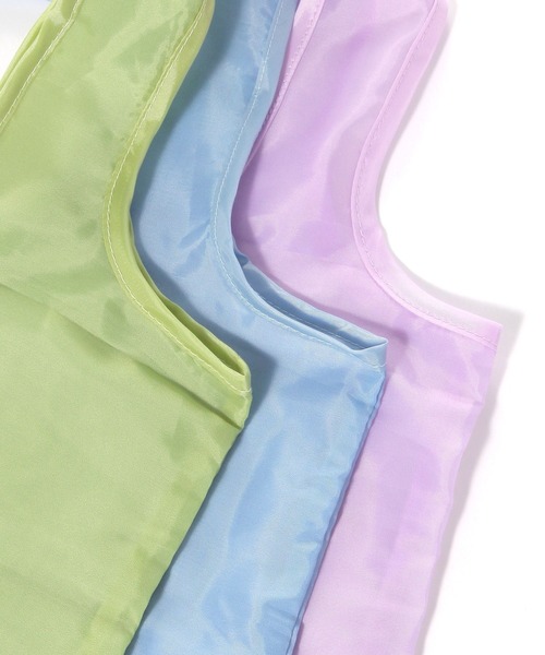 LAKOLE（ラコレ）の「【入園入学にも】[FRUITS AND BLOOM]エコバッグ / 611201（エコバッグ/サブバッグ・レディース・ライトグリーン/イエロー/パープル/ライトブルー・FREE）」の18枚目の写真