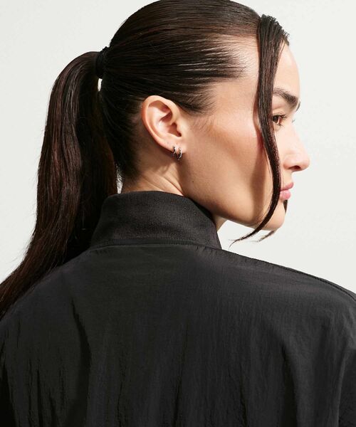 NIKE（ナイキ）の「ナイキ スポーツウェア ウィメンズ オーバーサイズド バーシティ ジャケット / Nike Sportswear Women's Oversized Varsity Jacket IF0333-010 Black（ブルゾン・レディース・ブラック・XL/L/S/XS/M）」の11枚目の写真