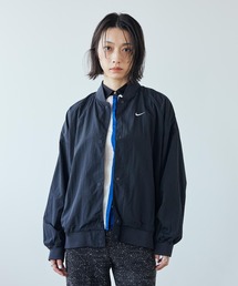 NIKE（ナイキ）の「ナイキ スポーツウェア ウィメンズ オーバーサイズド バーシティ ジャケット   Nike Sportswear Women's Oversized Varsity Jacket IF0333-010 Black（ブルゾン）」