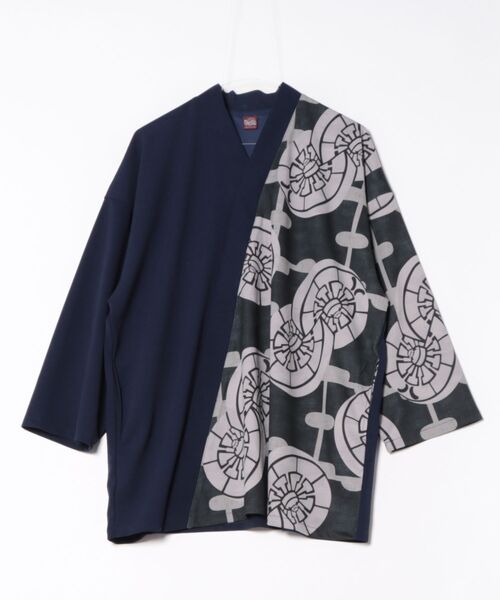 カヤ（カヤ）の「【カヤ】伊達紋メンズトップス（その他トップス・メンズ・スミクロ/ネイビー/グレー・FREE）」の3枚目の写真