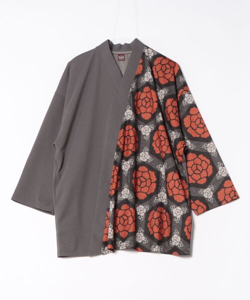 カヤ（カヤ）の「【カヤ】伊達紋メンズトップス（その他トップス・メンズ・スミクロ/ネイビー/グレー・FREE）」の2枚目の写真