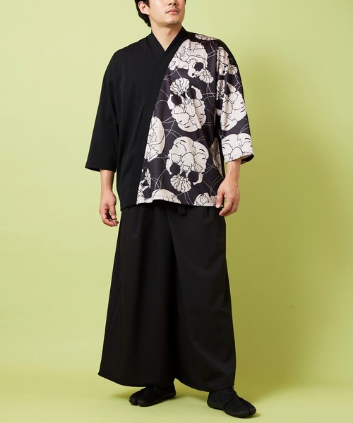 カヤ（カヤ）の「【カヤ】伊達紋メンズトップス（その他トップス・メンズ・スミクロ/ネイビー/グレー・FREE）」の5枚目の写真